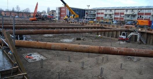 Groot project in klein centrum 